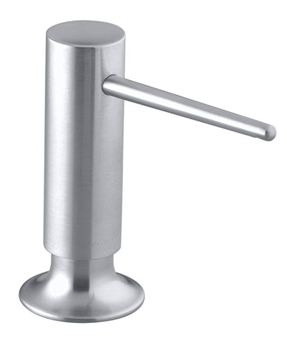 Kohler K-1995-VS Soap/Lotion Dispenser with Contemporary Design Finish: Vibrant Stainless