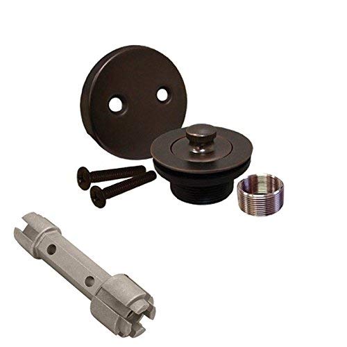 Oil Rubbed Bronze Bathtub Drain Bath Tub Shower Assembly and Removal Tool