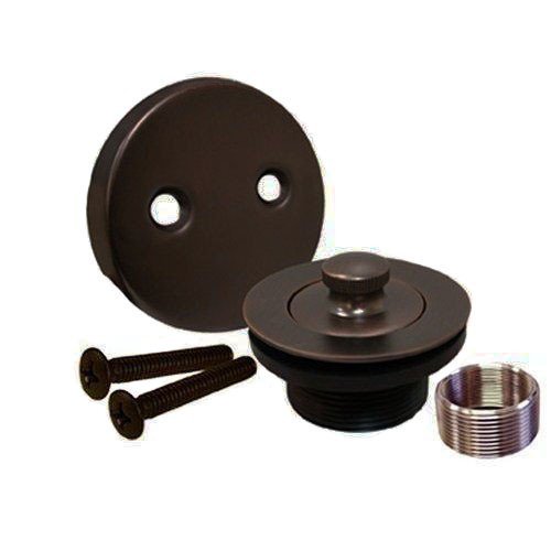 Oil Rubbed Bronze Bathtub Tub Drain Lift and Turn Assembly, All Brass Construction!