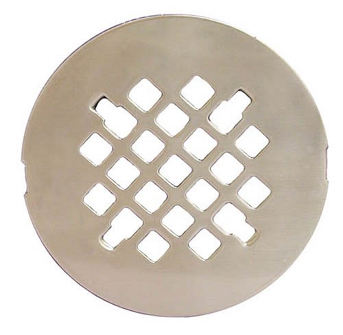 Plumbest D40-05BN Snap-In Shower Stall Drain Replacement Strainer, Brushed Nickel