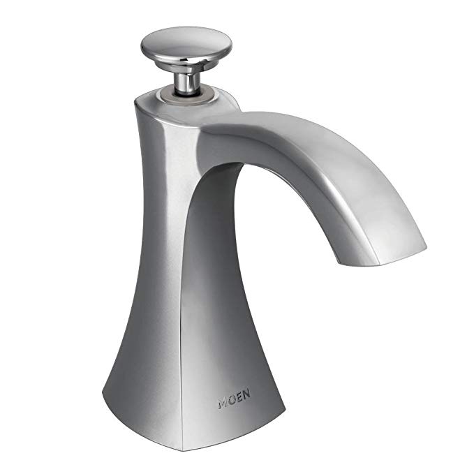 Moen S3948C Transitional Deck Mounted Soap Dispenser, Chrome