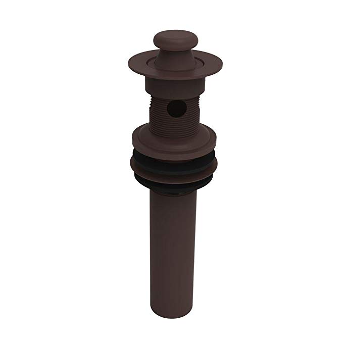 Brasstech 320/10B Lift and Turn Lavatory Drain with Overflow, Oil Rubbed Bronze