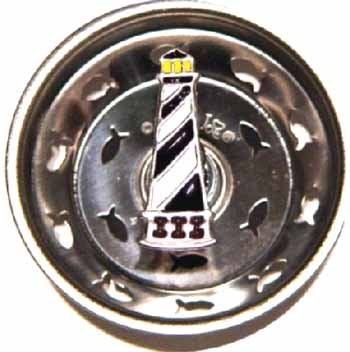 Hatteras Lighthouse Sink Strainer Drain Kitchen Decor