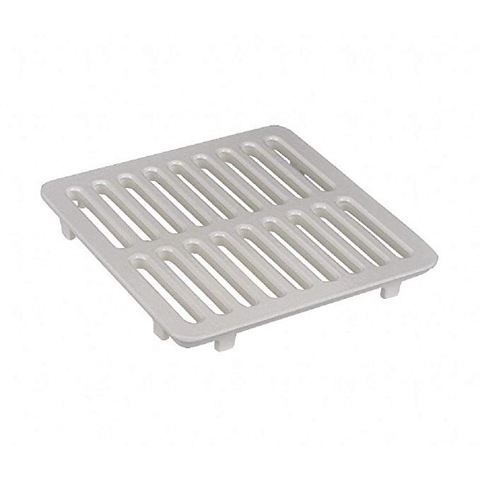 Full Floor Drain Grate, 8-7/8 In L