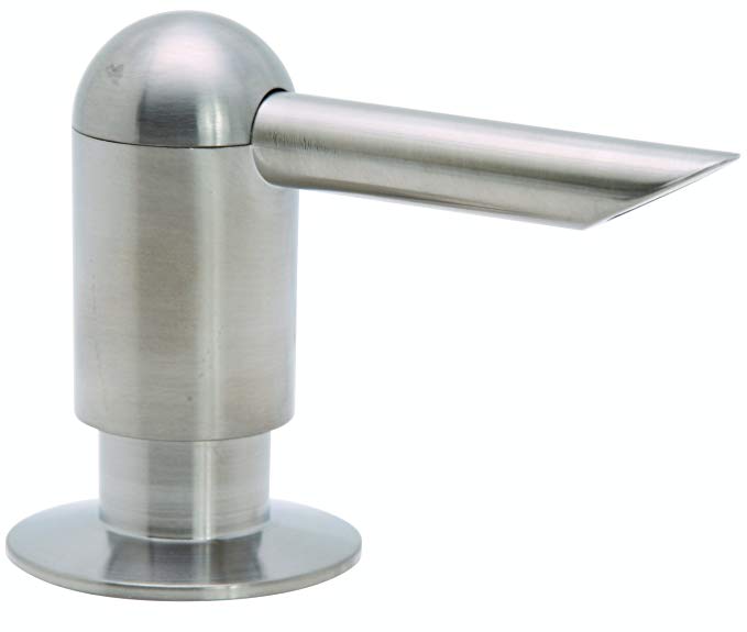 Premier Faucet 284460 Soap Dispenser, 13-Ounce, PVD Brushed Nickel