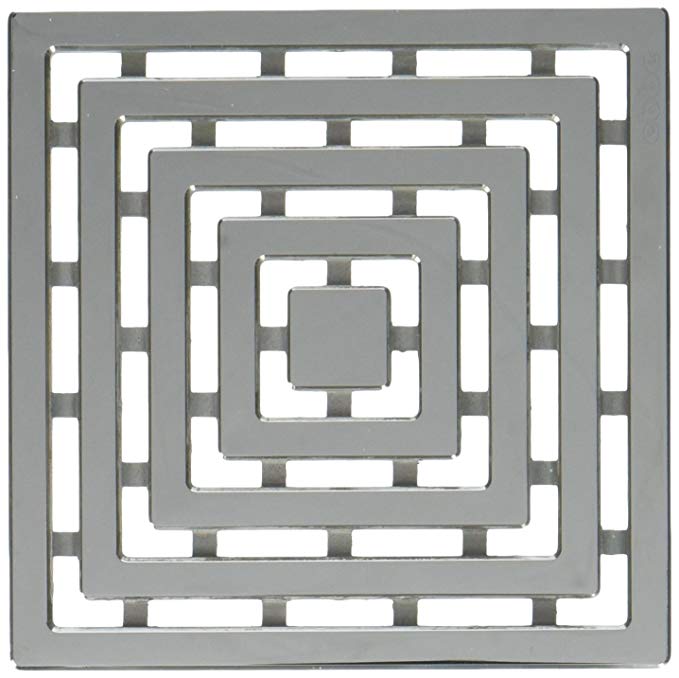 Ebbe E4815-PS Frames Unique Grate, Polished Stainless, 4