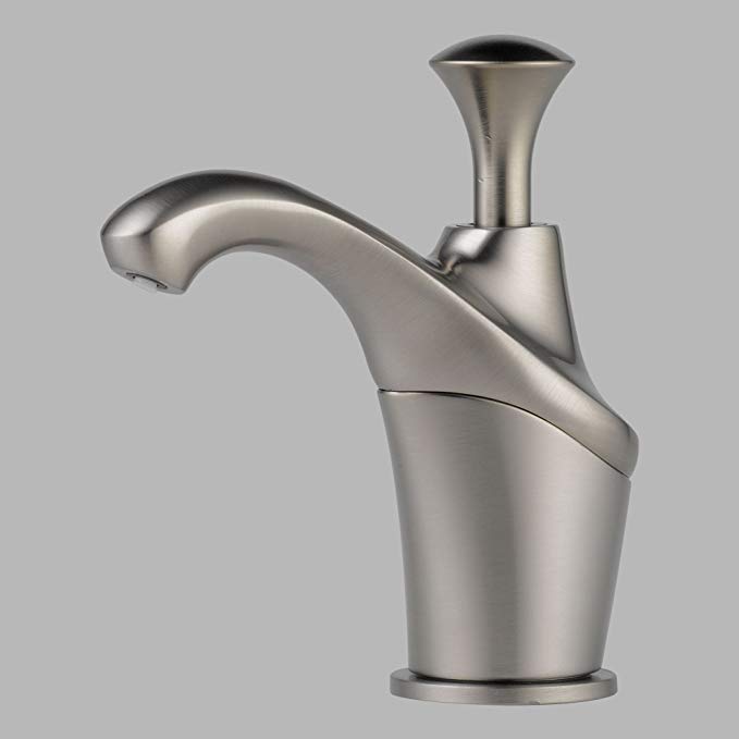 Brizo RP64473 Soap Dispenser from the Vuelo Collection, Stainless Steel