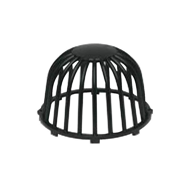 Oatey 71980 ABS Plastic Roof Drain Dome, Black