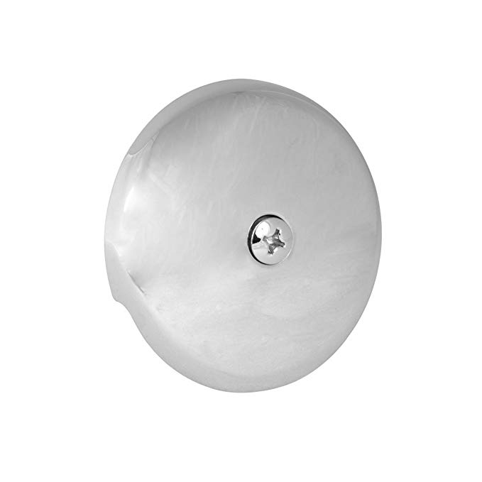 Oatey 4503-1 Bathtub Drain with Faceplate and Trip lever, Chrome Plated