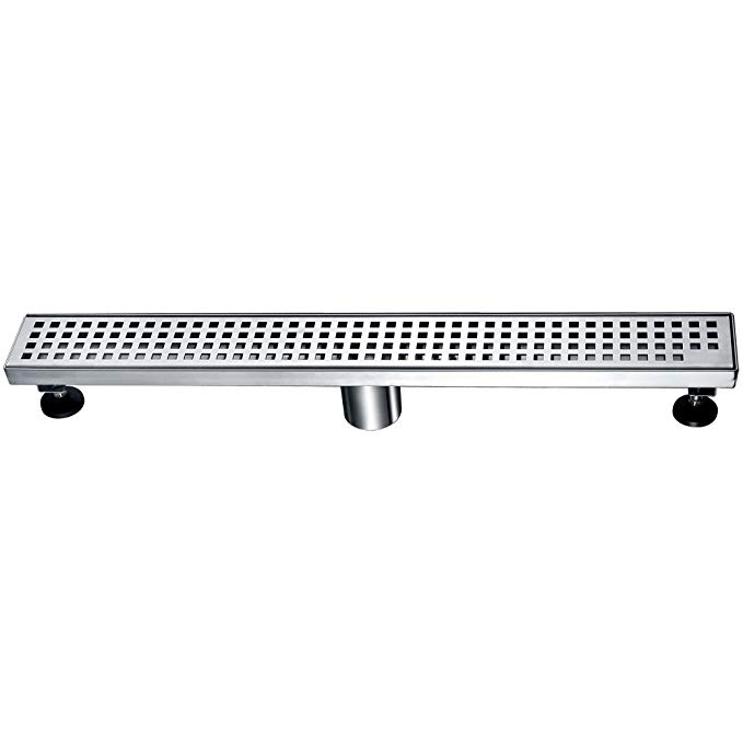 Dawn LBE240304 Brisbane River Series Linear Shower Drain, 24-Inch