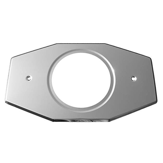 LASCO 03-1650 Smitty Plate Remodel 5-Inch Opening, Stainless Steel